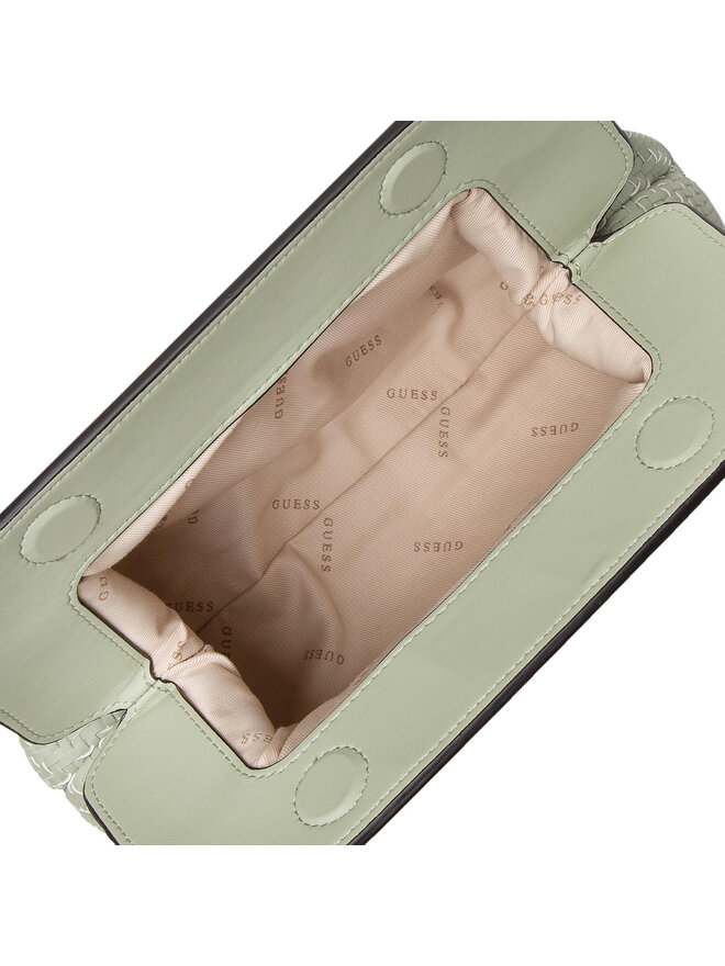Guess Дамска чанта Guess Hassie Frame Crossbody HWVB83 97170 Зелен