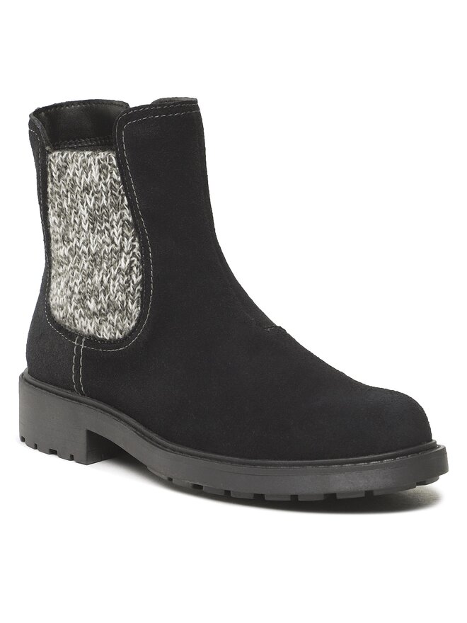 Clarks Botki Clarks Opal Sky 261678274 Czarny
