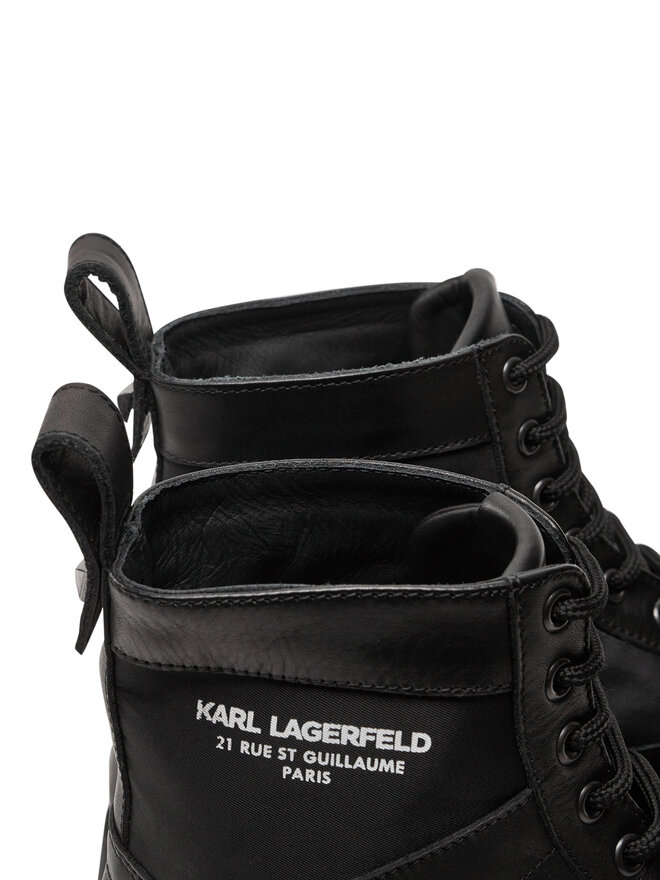 KARL LAGERFELD Schnürschuhe KARL LAGERFELD KL11164 Schwarz