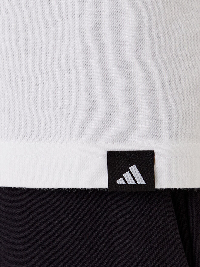 adidas adidas T-Shirt Slide Graphic JY8687 Weiß Regular Fit