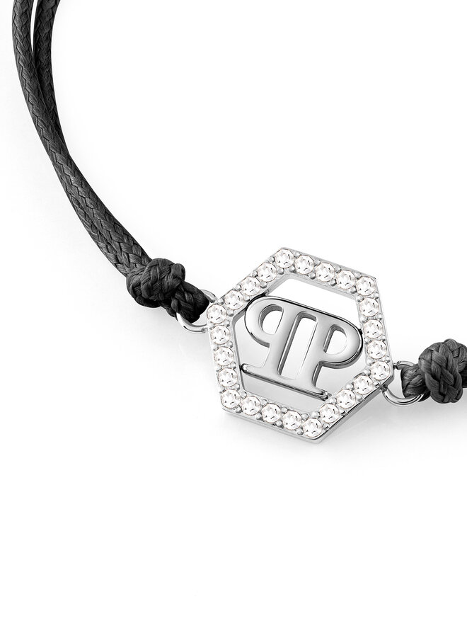 PHILIPP PLEIN Bransoletka PHILIPP PLEIN Linked PJYEA17BU Czarny