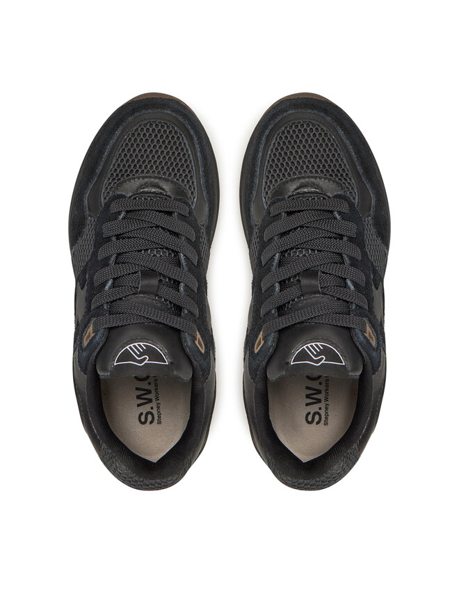 S.W.C Stepney Workers Club Sneakersy S.W.C Stepney Workers Club Amiel S-Strike YP03110 Czarny