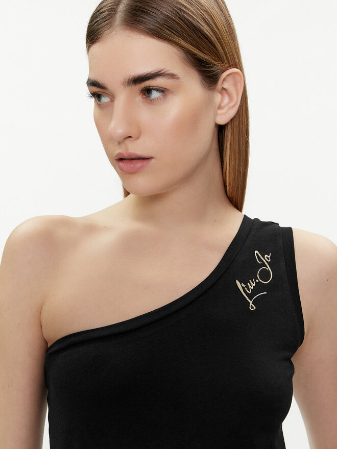 Liu Jo Liu Jo Τοπ TA4270 JS003 Μαύρο Regular Fit
