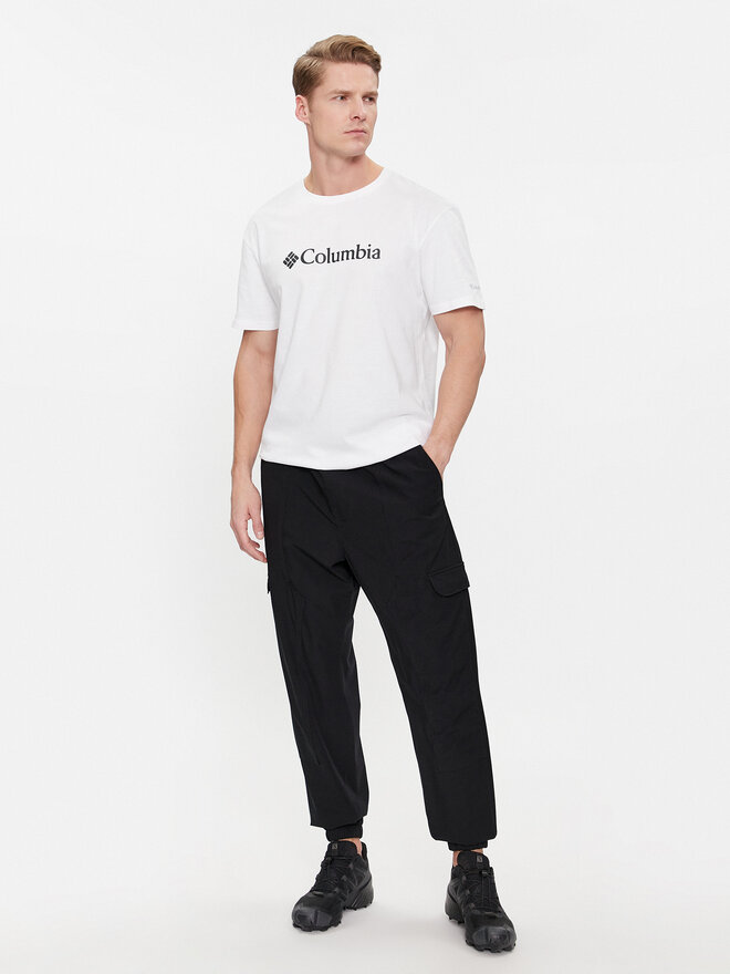 Columbia Columbia Marškinėliai Csc Basic Logo 1680053 Balta Regular Fit