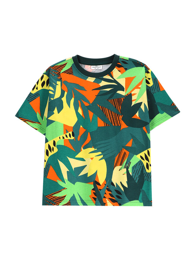 Coccodrillo Coccodrillo T-Shirt WC5143203TBJ Έγχρωμο Regular Fit