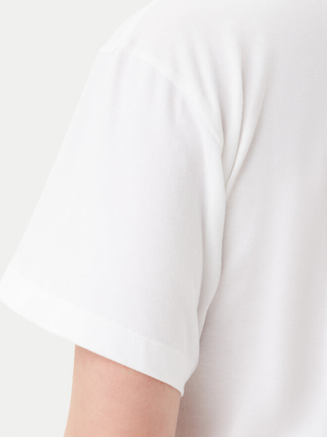 HUGO HUGO Camiseta Destrel_1 50534246 Blanco Regular Fit