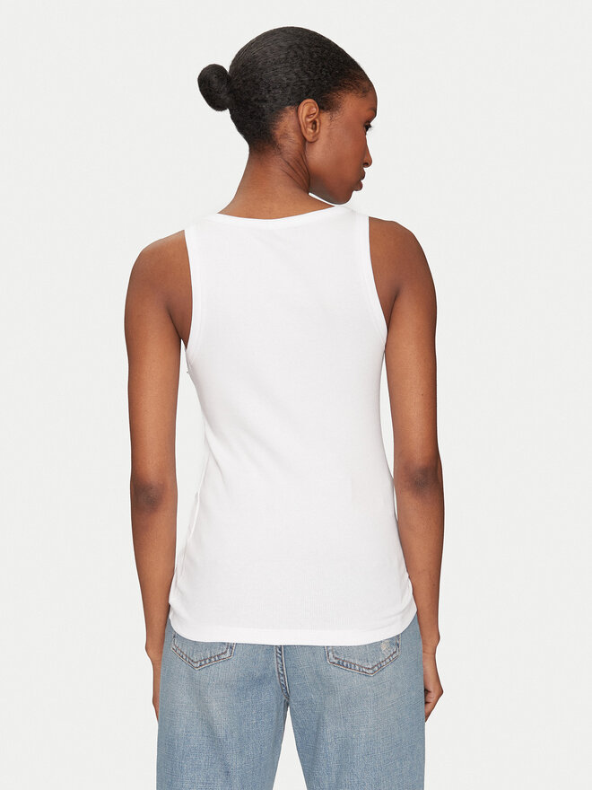 Marella Marella Τοπ Minorca1 2513941154 Λευκό Slim Fit