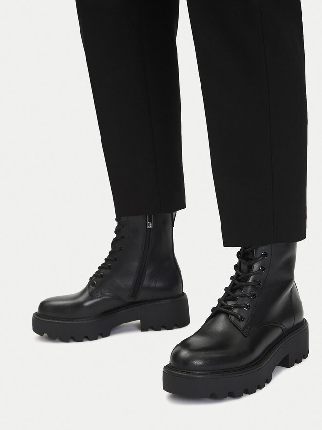 Badura Schnürstiefeletten Badura EO-AMORA-5033-25 Schwarz