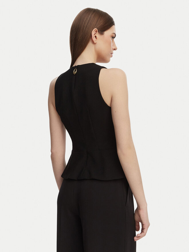 HUGO HUGO Блузка Carmint 50559304 Чорний Slim Fit
