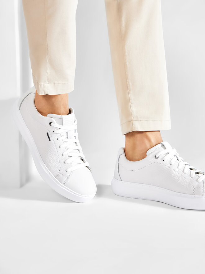 Geox Sneakersy Geox U Deiven B U845WB 000T0 C1000 Biały