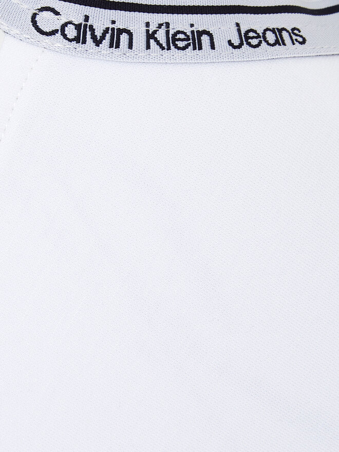 Calvin Klein Jeans Calvin Klein Jeans Топ Logo Tape IG0IG02436 Білий Slim Fit