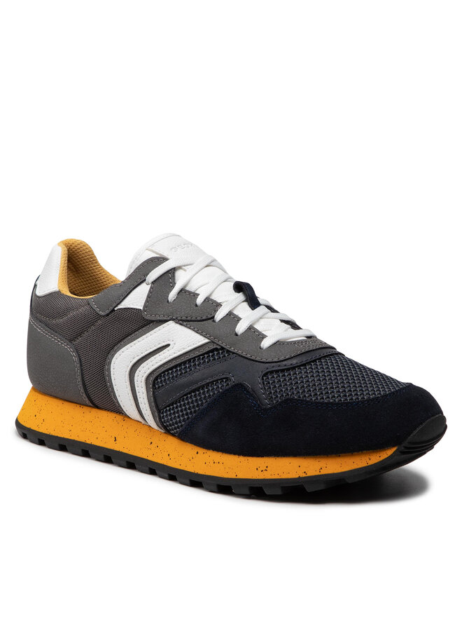 Geox Laisvalaikio batai Geox U Ponente A U16CPA 014EK CF42Q Pilka
