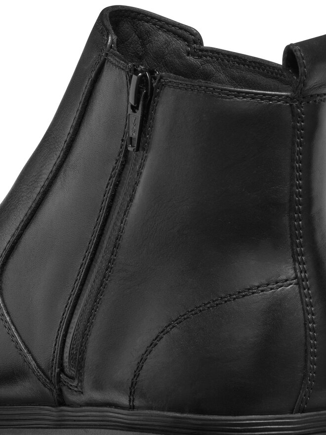 Geox Schnürschuhe Geox U Spherica Ec1 B Abx U46HNC 00043 C9999 Schwarz