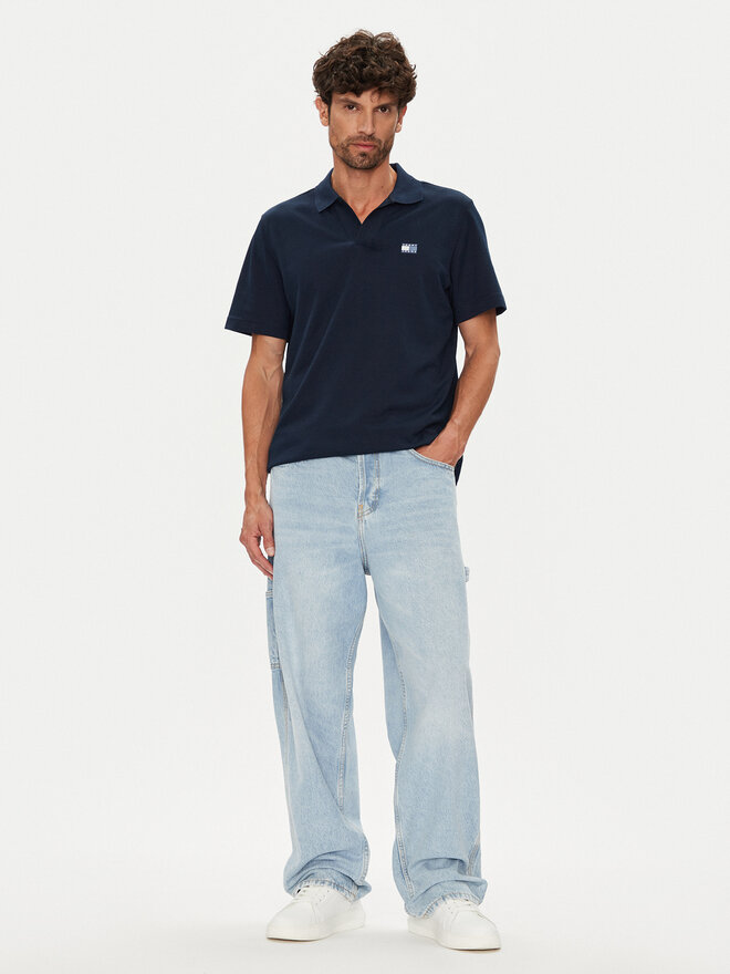 Tommy Jeans Tommy Jeans Pólóing Skipper DM0DM21657 Sötétkék Regular Fit