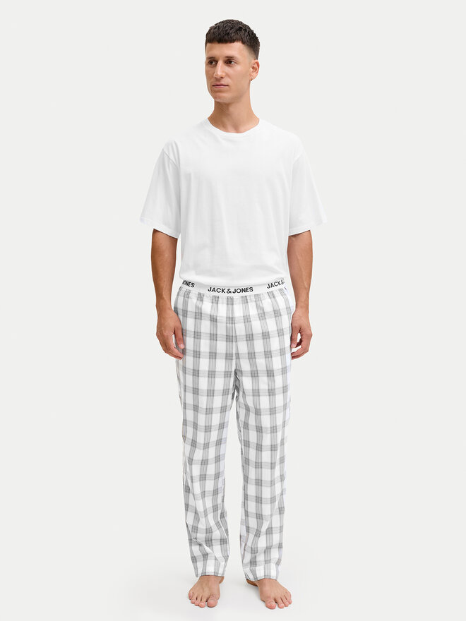 Jack & Jones Jack & Jones Pyjama Luca 12266993 Weiß Standard Fit