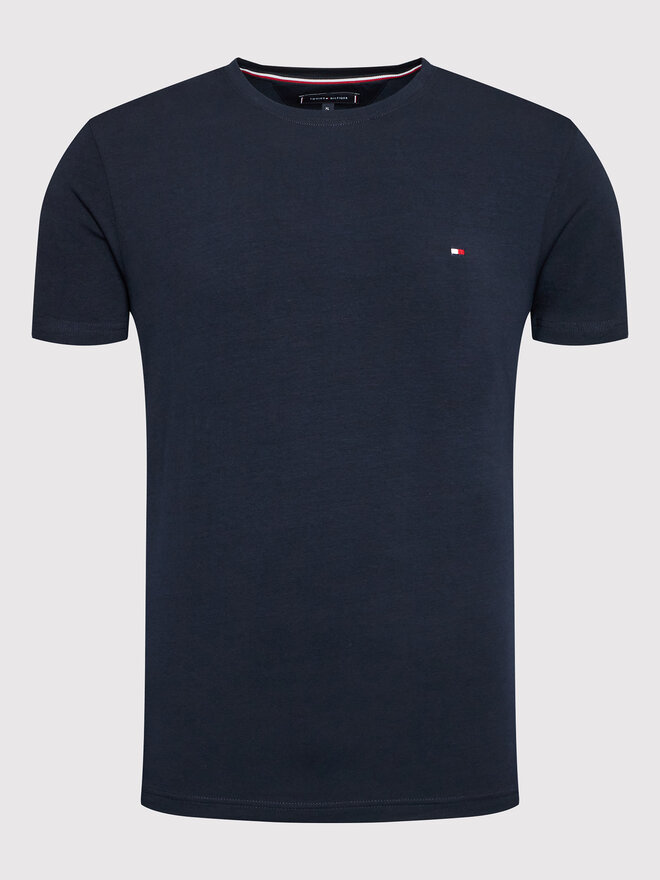 Tommy Hilfiger Tommy Hilfiger Póló Core Stretch MW0MW27539 Sötétkék Slim Fit