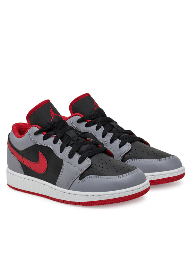 Nike Sneakersy Nike Air Jordan 1 Low (GS) 553560 060 Czarny