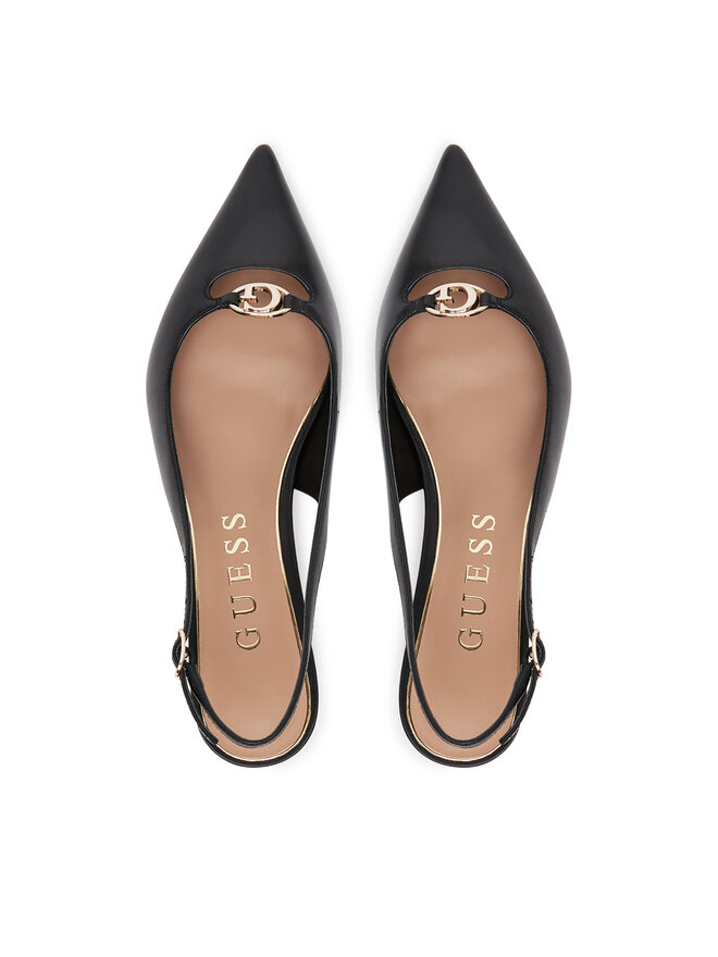 Guess Sandale Guess FLTJES LEA05 Negru