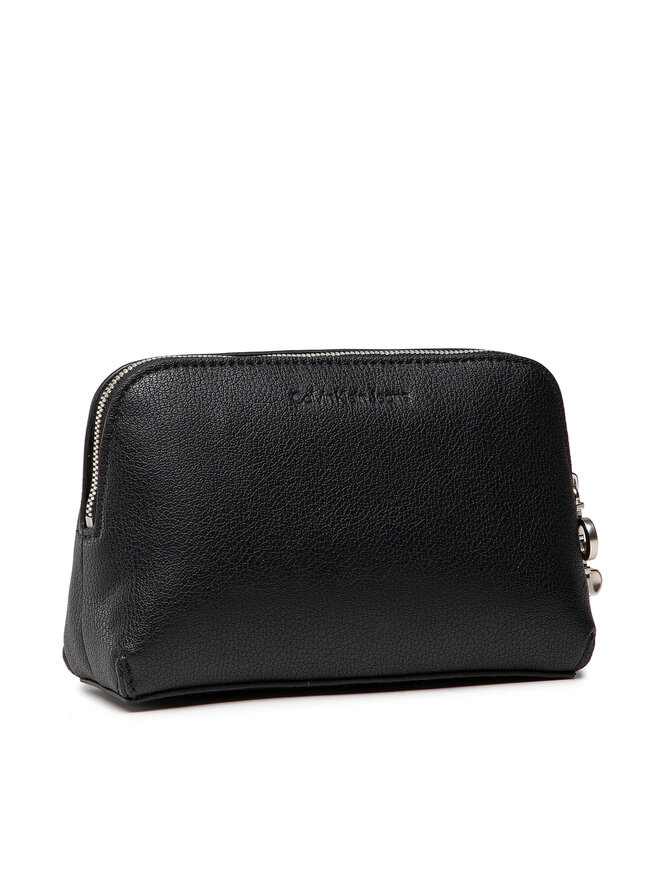 Calvin Klein Jeans Kosmetiktasche Calvin Klein Jeans Minimal Monogram Cosmetic Pouch K60K608965 Schwarz