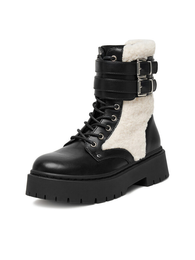 DeeZee Schnürschuhe DeeZee 13123-2 Schwarz