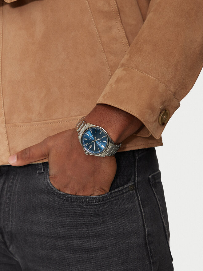 Casio Sat Casio Edifice EFV-100D-2BVUEF Srebrna