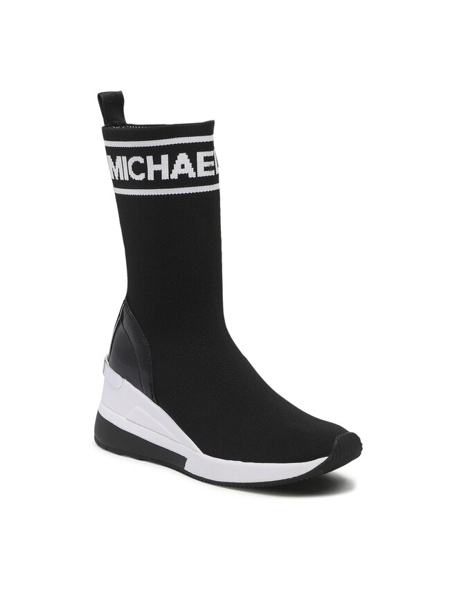 Bottines MICHAEL Michael Kors Skyler Tall Bootie 43F2SKFE5D Noir chaussures