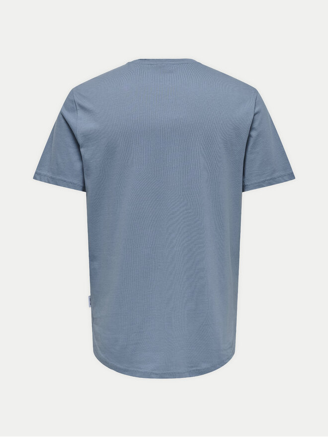 Only & Sons Only & Sons T-shirt Matt 22002973 Plava Regular Fit