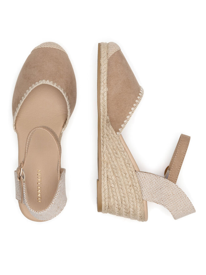 Jenny Fairy Espadryle Jenny Fairy WYL2610-1 Beżowy