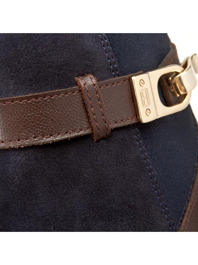 Tommy Hilfiger Stiefeletten Tommy Hilfiger Holly 9C FW56821514 Midnight/Coffeebean 403