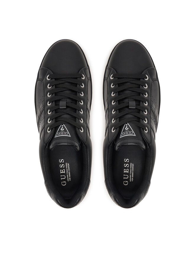 Guess Sneakers Guess FMFWYC LEA12 Schwarz