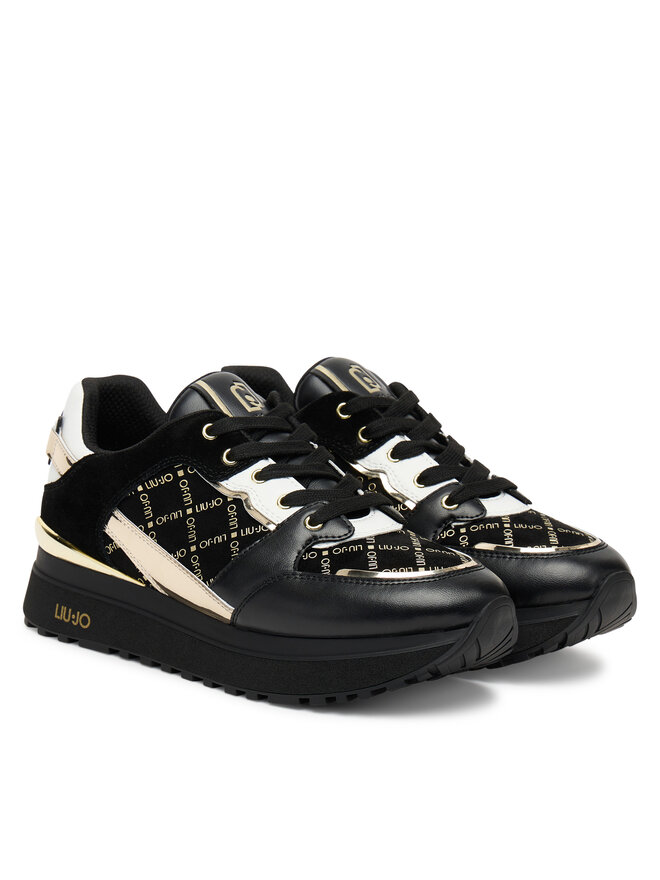 Liu Jo Sneakersy Liu Jo Maxi Wonder 91 BF5005 PX681 Černá