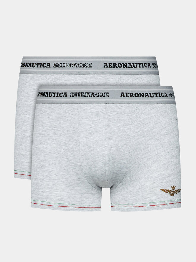 Aeronautica Militare Aeronautica Militare Σετ μποξεράκια 2 τμχ. AM1UBX004 Γκρι