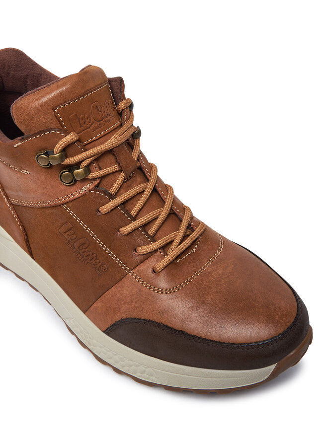 Lee Cooper Gležnjarji Lee Cooper LCJ-24-33-2902MB Rjava