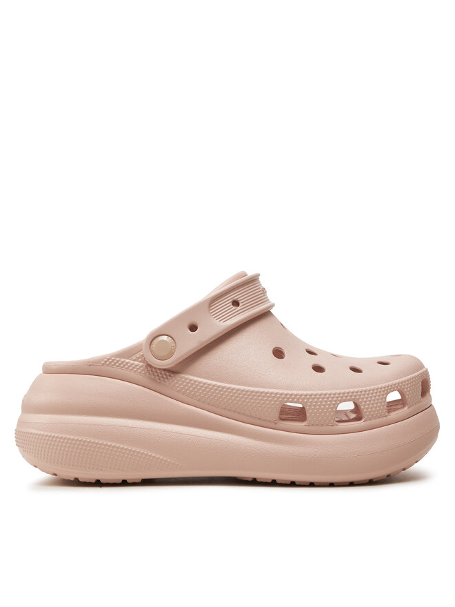 Crocs Şlapi Crocs Classic Crush Clog 207521 Roz
