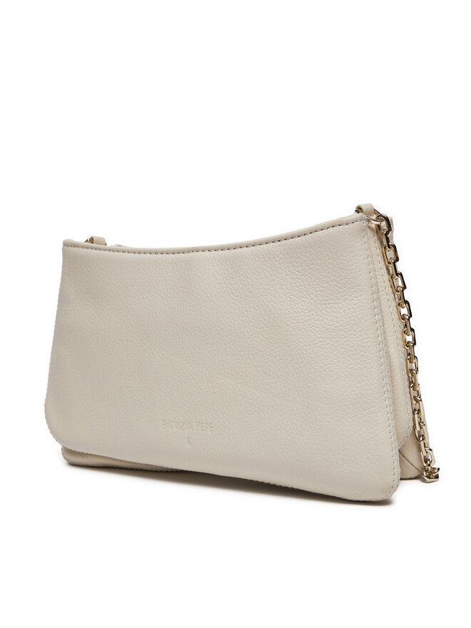Patrizia Pepe Ročna torba Patrizia Pepe 2B0103/L133-W338 Écru