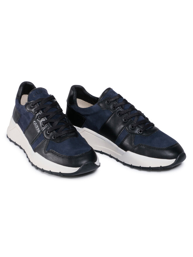 Guess Lucca Sneaker Uomo – Scarpe Sportive, Punta Rotonda, Vestibilità Normale