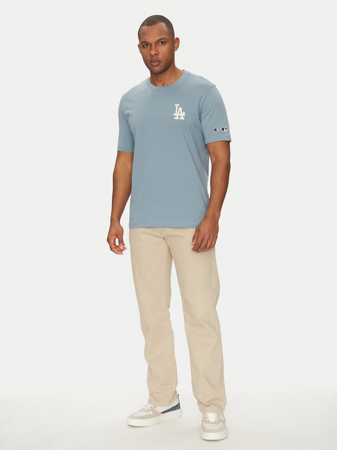 Champion Champion Marškinėliai 221037 Mėlyna Standard Fit