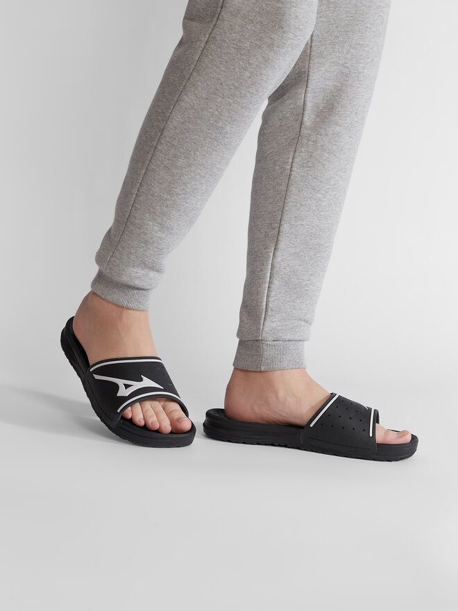 Mizuno Pantoletten Mizuno Relax Slide 2 11GJ202000 Schwarz