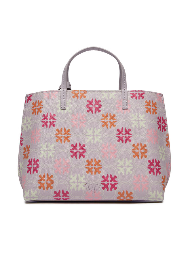 PINKO Torbica Pinko Carrie Shopper Classic PE 24 PLTT 102833 A1EM Ljubičasta
