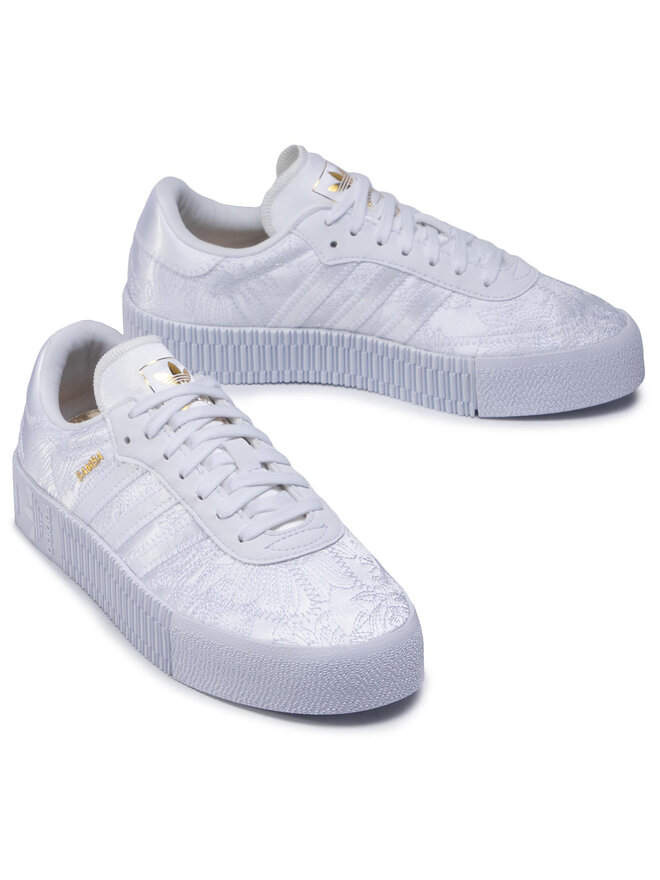 Sneakers adidas Sambarose W EG5158 WeiB de.eschuhe.ch
