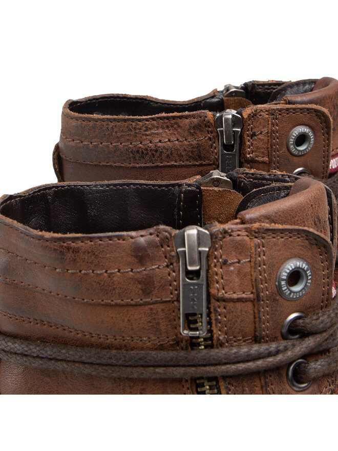 Pepe Jeans Bakancs Pepe Jeans Melting High PMS50206 Barna
