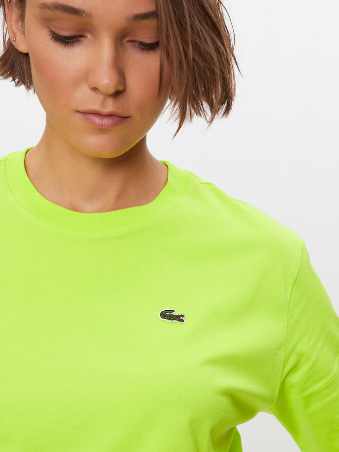 Lacoste Lacoste Majica TF7215 Rumena Loose Fit