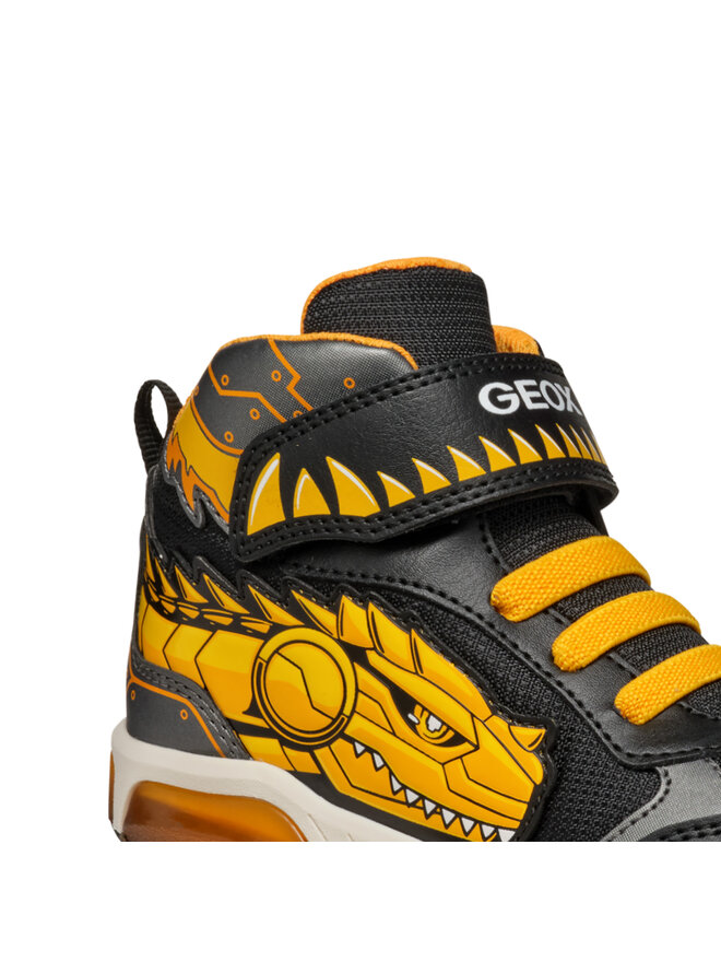 Geox Sneakersy Geox J Inek Boy J469CA 011BC C0054 S Czarny