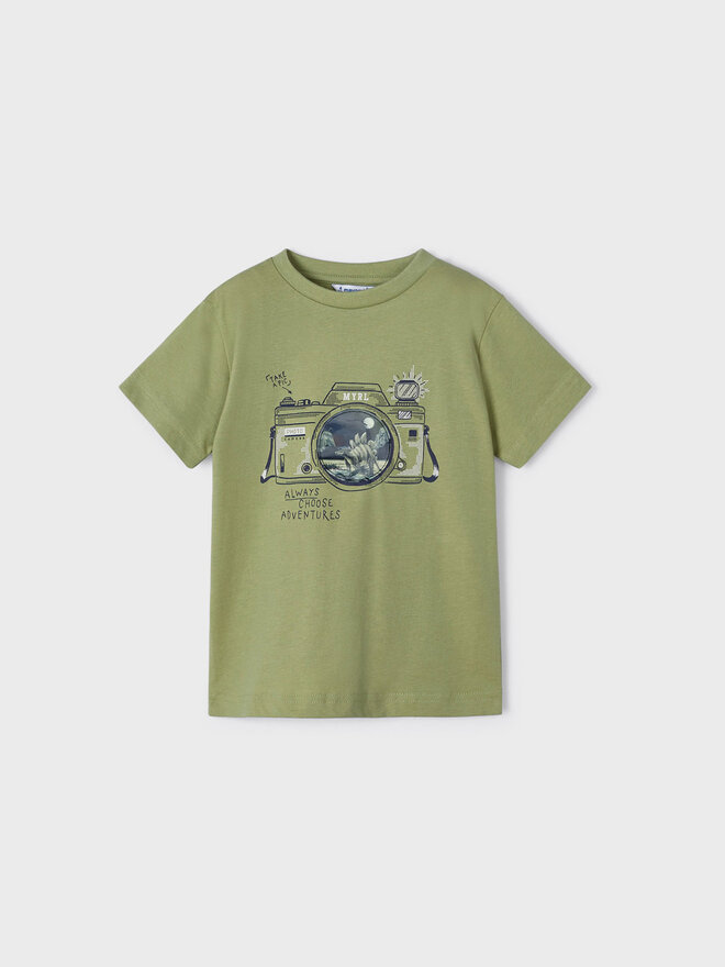 Mayoral Mayoral Camiseta 3003 Verde Regular Fit