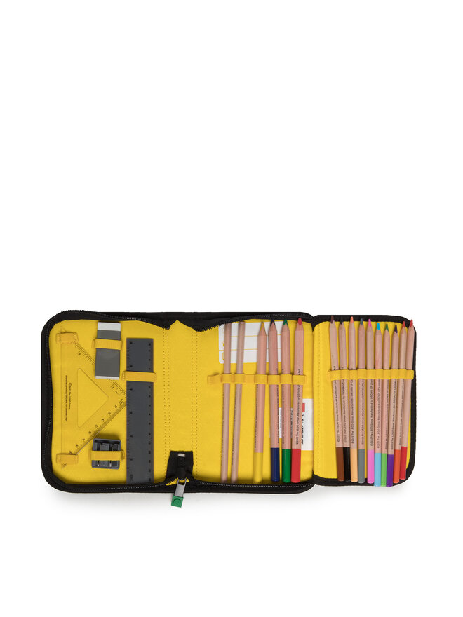 LEGO Peračník LEGO Pencil Case With Content 20085-2201 Zelená