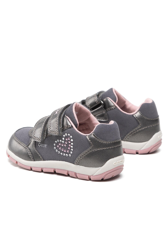 Geox Сникърси Geox B Heira G. A B263YA 0AUAJ C1377 S Сив