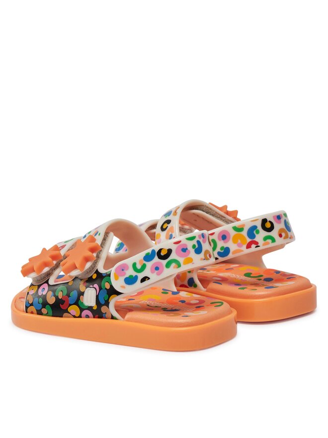 Melissa Sandały Melissa Mini Melissa Estrelar + Fabula Bb 35721 Pomarańczowy