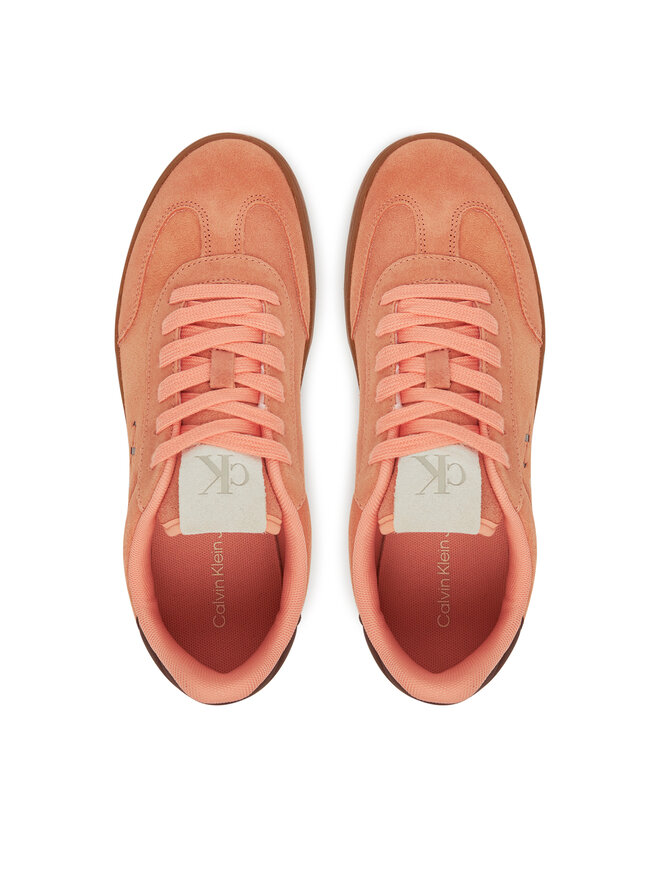 Calvin Klein Jeans Sportcipők Calvin Klein Jeans Classic Cupsole Mix In YW0YW01767 Narancssárga