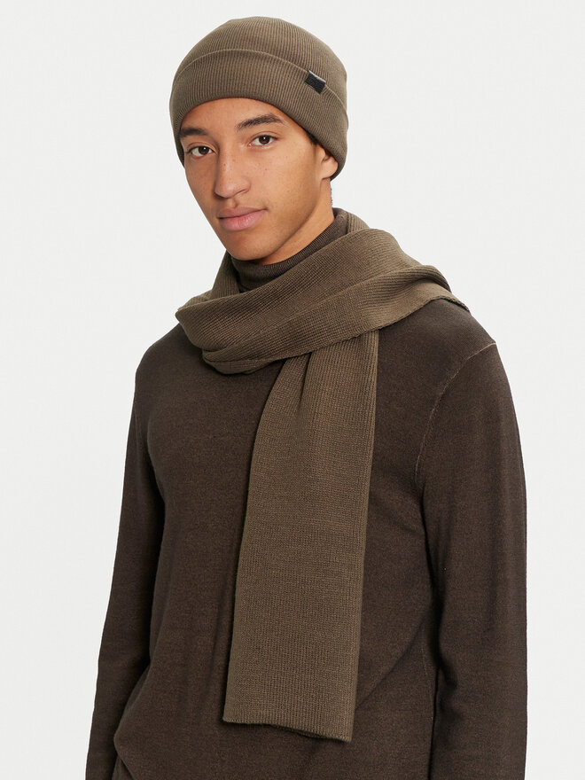 Jack&Jones Набір Шарф і Шапка Jack&Jones 12163827 Зелений
