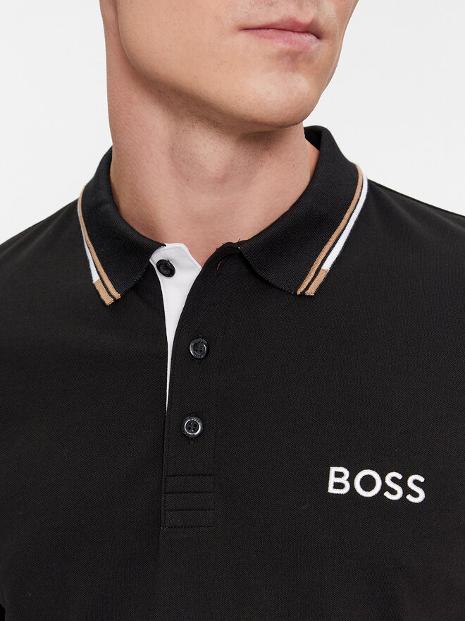 BOSS Boss Poloshirt Paddy Pro 50469102 Schwarz Regular Fit